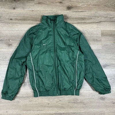 Chaqueta cortavientos Nike verde vintage talla (XS) extra pequeña de colección Foto 1 de 4