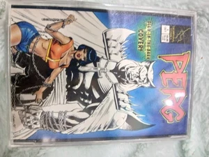 PERG 1993 LIGHTNING COMICS PERG #1 GLOW IN THE DARK COVER PROMO CARD - Picture 1 of 2