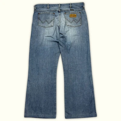 wrangler Vaqueros W36/L28 Azul Muy bueno Hombres Vintage (l12) - Imagen 1 de 4