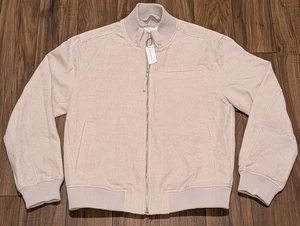 Banana Republic Men's Cotton-Linen Bomber - Medium - Picture 1 of 13