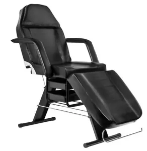 Cosmetic Lounger Cosmetic Chair Tattoo Lounger A202 Black - Picture 1 of 10