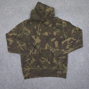 Ralph Lauren Jumper Mens SMALL Green Camouflage Long Sleeve Hoodie Winter Size S - Picture 1 of 9