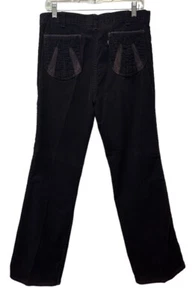 Vintage Levi's Corduroy Jeans Pants Wide Leg Hippie Men's 32 x 30 - Picture 1 of 10