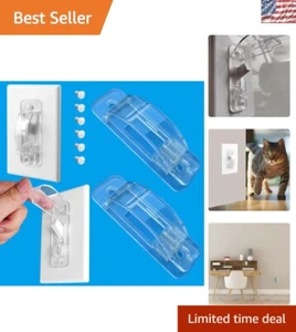 Paquete de 2 cubiertas de interruptor de palanca - Solución a prueba de niños para activación accidental - Imagen 1 de 9