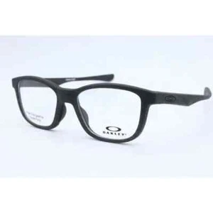 New Oakley Cross Step OX 8106-0350 Square Woodgrain Eyeglasses Lenses 50mm - Picture 1 of 6