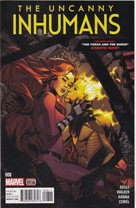 DIE UNHEIMLICHEN INHUMANS # 8 DIE MENSCHLICHE FACKEL BEGINNT EINE ROMANZE MEDUSA 2016 WUNDER - Bild 1 von 2