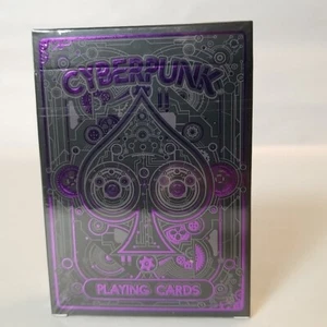 Cyberpunk Purple Playing Cards - Elephant - Limited 2019 - RARE- NIS - Picture 1 of 9