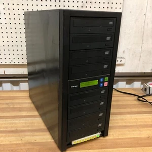 TASCAM 8-Disc CD Duplicator Disc Burner Copier Writer Recorder Tower (WORKS) - Afbeelding 1 van 5