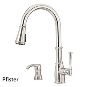 Pfister R901DMK Universal 1-Griff Wanne & Duschventil nur Verkleidung gebürstetes Nickel - Bild 1 von 1