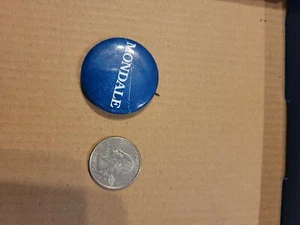 Vintage Political Button Pin Mondale - Picture 1 of 2