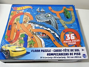 Hot Wheels Floor Puzzle 36 Pieces New in *Box 2020 Mattel - Picture 1 of 7