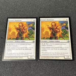 Cenn's Tactician Magic The Gathering Mtg Morningtide Card 2 - Picture 1 of 4