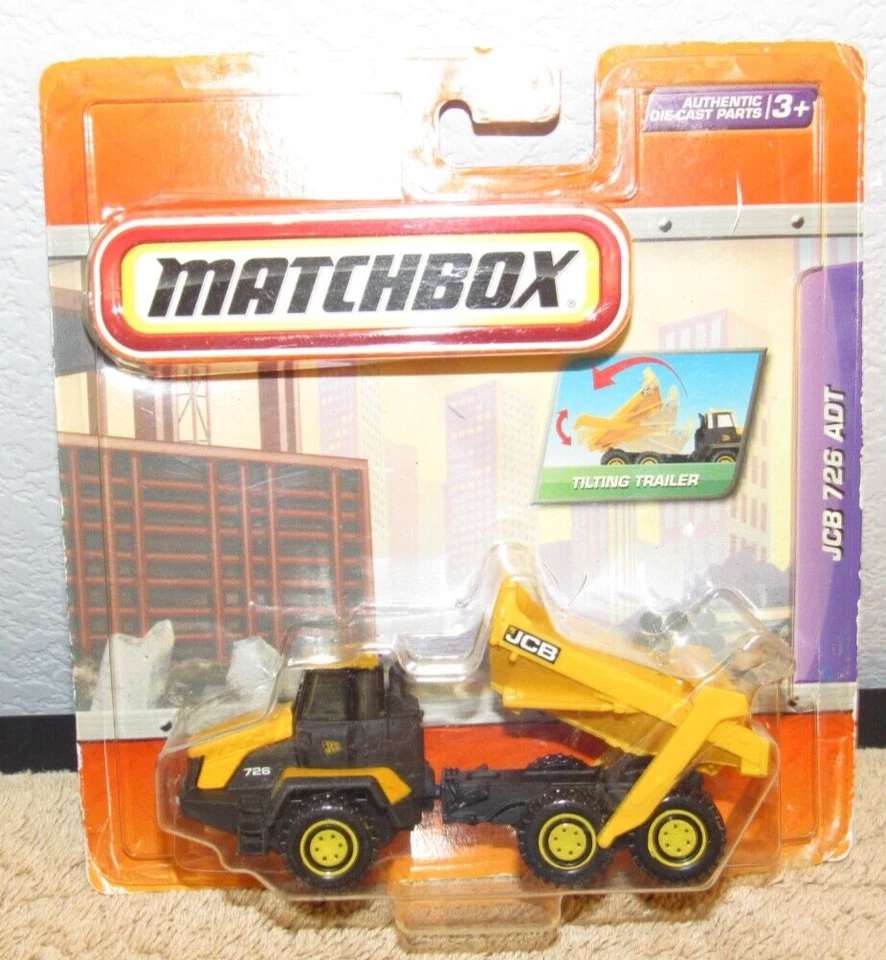 2009 Matchbox JCB 726 ADT Dump Truck Diecast - Image 1 of 1