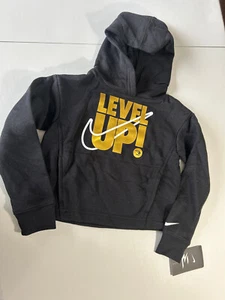 Nike Girls level Up Hoodie Size 4 NWT - Picture 1 of 4