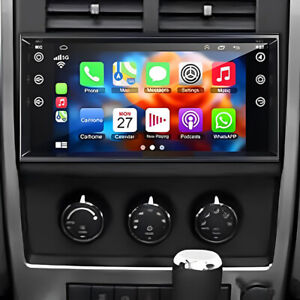 For Jeep Liberty 2008-2011 Apple CarPlay Android 13 Car Stereo Radio GPS Navi