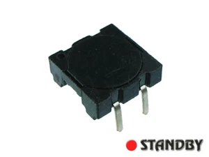 10pcs Momentary Tact Push Button Switch 4 Pin DIP THT 12x12x4mm, Completely Flat - Bild 1 von 3