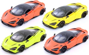 MCLAREN 765LT 1/24 DIECAST CAR SHOWCASTS 68276D SET OF 4 - Picture 1 of 5