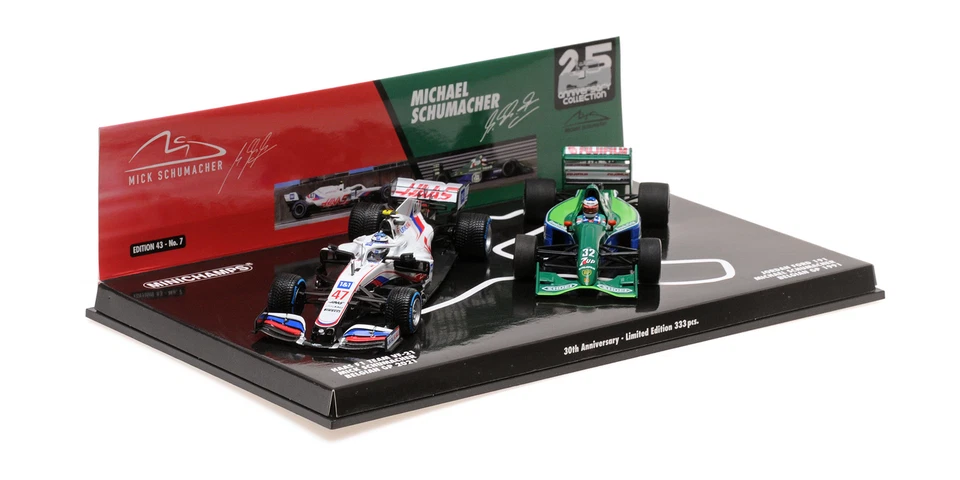 Minichamps 512213247 2-CAR SET 30TH ANNIVERSARY L.E. 333 pcs. 1:43 Neu - Bild 1 von 1