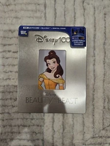 Beauty and the Beast 100th Ann. Steelbook (4K UHD+Blu-ray+Digital) Sealed DENT - Picture 1 of 2