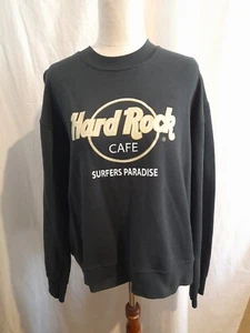 surfers paradise hard rock cafe womens black sweater small - Picture 1 of 6