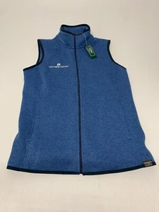 New L.L Bean Outdoor Specialties Vest Full Zip Blue XS Women's A53 - Picture 1 of 8