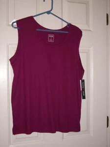 Hasting & Smith Tank Top, Size L, Boysenberry, NWT, All Season - Picture 1 of 2