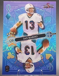 Dan Marino 1/1 2024 Comodín 5 Cartas Dibujo Lámina Azul Espejo Delfines Salón de la fama SSP - Imagen 1 de 2
