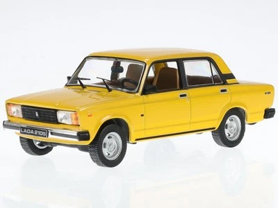 Lada 2105 gelb 1981 Modellauto IXOCLC341N IXO 1:43 - Bild 1 von 4