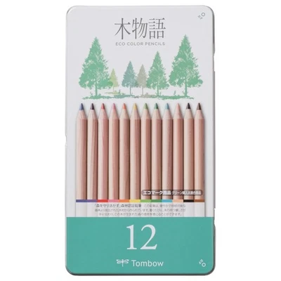 Tombow Pencil color pencil S Kimonogatari 12color can - Image 1 of 4