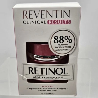 Reventin Clinical Results Retinol Wrinkle Rewind Cream 1.5 Fl Oz 44mL New In Box - Image 1 of 4