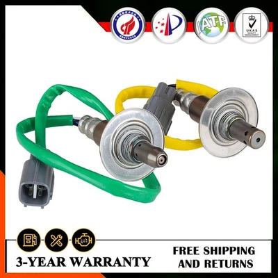 Set of 2 Up&Downstream O2 Oxygen Sensor Fits 2012 2013 2014 Subaru Impreza 2.0L - Imagem 1 de 4