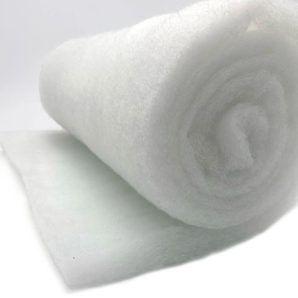 Polsterwatte 10 Meter Vorratspaket Vlieswatte Volumenvlies Diolen 160 cm breit - Bild 1 von 4