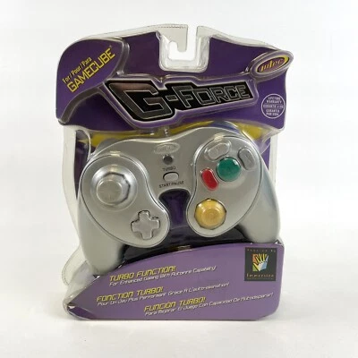 🔥INTEC G-FORCE 2 GAMECUBE PROGRAMMABLE GAME CONTROLLER NEW SEALED🔥 - Image 1 of 3