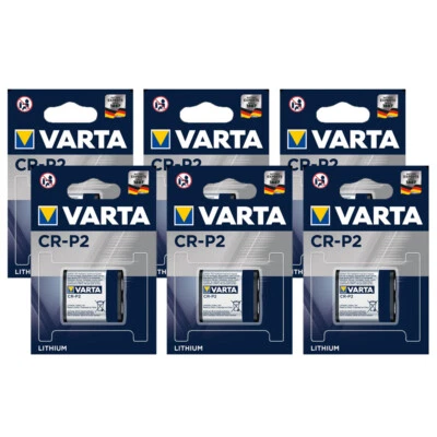Varta CR-P2 6V Lithium 6204 1er Blister - Menge wählbar - - Bild 1 von 4