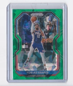 TOBIAS HARRIS 2020-21 PRIZM BASKETBALL GREEN ICE PRIZM PARALLEL CARD-SHIPS FREE - Picture 1 of 24