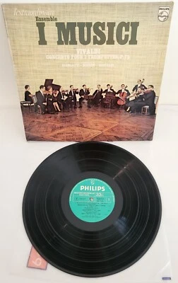 Vivaldi Concerto for 2 Trumpets Vinyl LP PHILIPS 6526021 Stereo 33RPM Import NM - Image 1 of 4