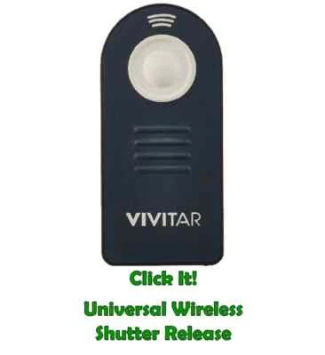 Vivitar Camera Infrared Shutter Release for Canon Sony Nikon Pentax - Image 1 of 2