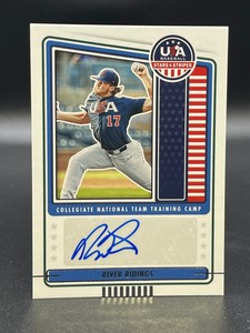 2023 USA Stars & Stripes RIVER RIDINGS Auto AUTOGRAPH Free Shipping