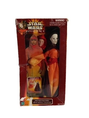 Muñeca Padme Hidden Majesty Queen Amidala Hasbro 61776 NRFB Star Wars Episodio 1 Foto 1 de 4