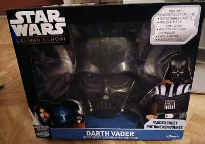 Star Wars Darth Vader Dress-Up Set Youth Size 4-6 Brand New - Image 1 of 4