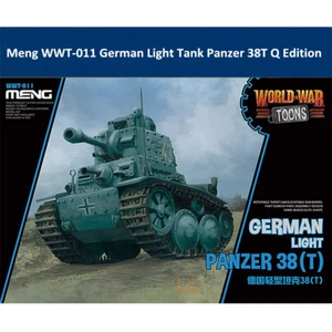 Meng WWT-011 German Light Tank Panzer 38T Q Edition Plastic Assembly Model Kits - Picture 1 of 4