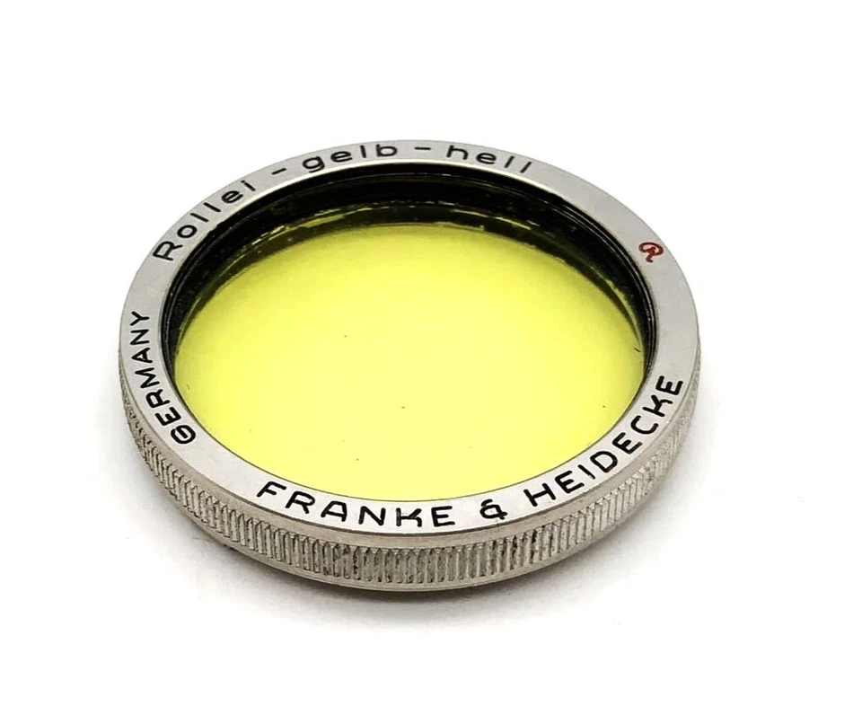 Rollei Color Screen Yellow Hell Yellowlight for Rolleiflex F & /3.5 Tessar/Xenar - Image 1 of 1