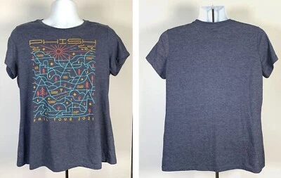 Camiseta de concierto de la gira Phish Fall Tour 2021 nueva sin etiquetas para mujer XL 50/50 Foto 1 de 4