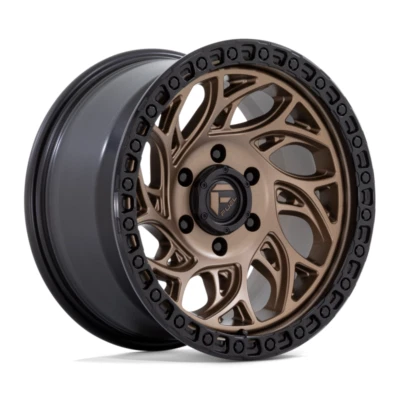 CHEVY TRUCK 1500 FUEL RUNNER BRONZE  BLACK LIP  RIM WHEELS 17X9 D84117908450 (1) - Image 1 of 3