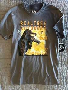 RealTree Outfitters S Small Dog Waterfowl Graphic Tshirt New NWT - Picture 1 of 2