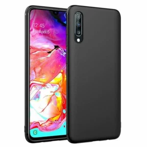 Do Samsung Galaxy S21 A15 14 S10 A05 S Slim Soft Silikon Żel Cover Matowy Czarny - Zdjęcie 1 z 36