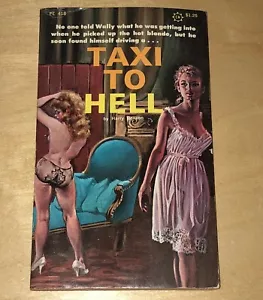 Taxi To Hell By Harry Benson Vintage Sleaze Paperback Book Private Edition GGA - Picture 1 of 6