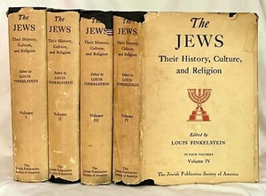 The Jews: Their History, Culture, and Religion, Edited by Louis Finkelstein - Picture 1 of 1