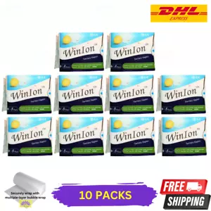 10 X Winalite Winion Anion Women Sanitary Napkin Day Use - Picture 1 of 7