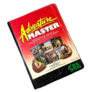 Adventure Master CBS Software C64 Commodore 64 5 1/4" Big Box Computer Game 1984 - Picture 1 of 20